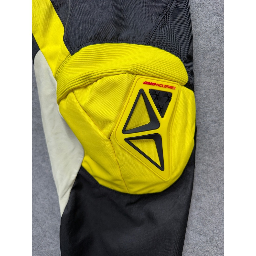 One Industries Atom Rockstar Energy Motocross Racing Pants Black Yellow Mens 30 - Picture 10 of 16